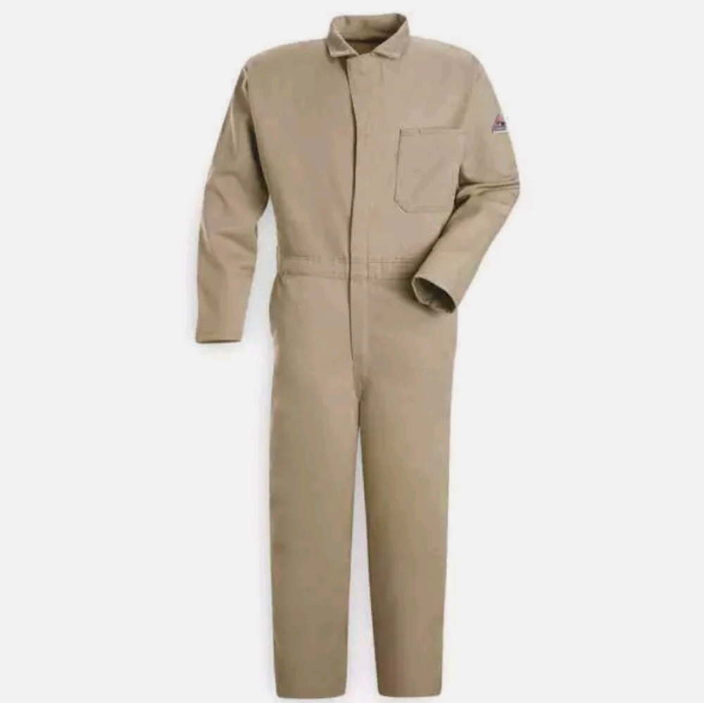 Bulwark Protective Apparel Excel FR Flame Resistant Coveralls Men's Size 48-LN